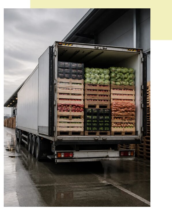 Перевозка плодоовощной продукции в Нижнеудинск по цене от 5086 р. | Агросервис-Нжк