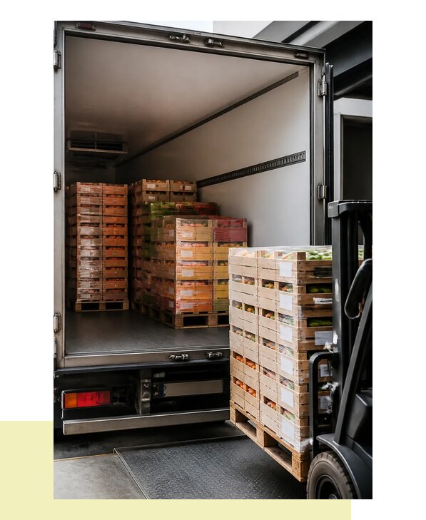 Перевозка сельхозпродукции на паллетах с доставкой в Нижнеудинск