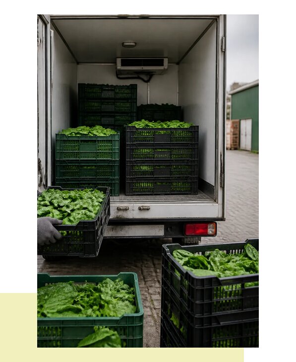 Перевозка шпината в Нижнеудинск с сохранением свежести продукции